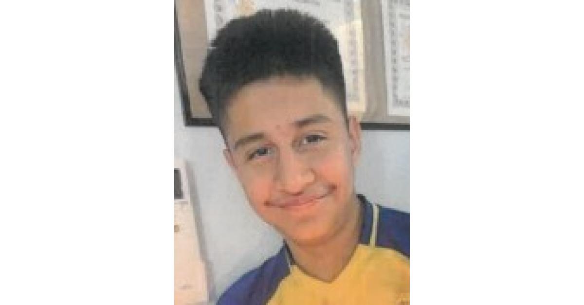 Daniel Benjamin Bolainez Perez, official missing-child photograph